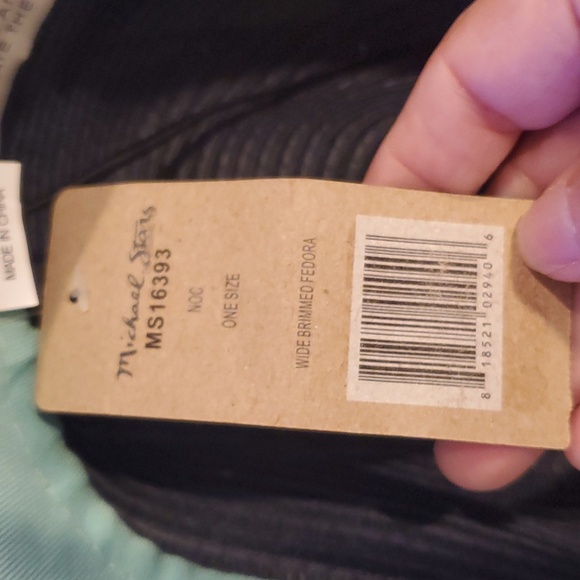 NWT Michael Stars Straw Wide Brim Fedora - Picture 5 of 5